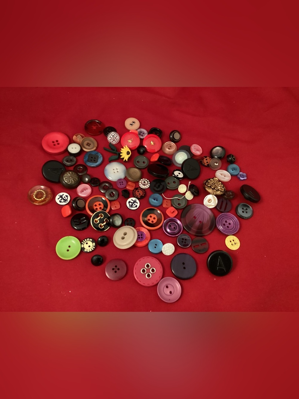 108 grams of fun sewing buttons